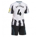 Newcastle United Sven Botman #4 Replike Domaci Dres za djecu 2025-26 Kratak Rukav (+ Kratke hlače)